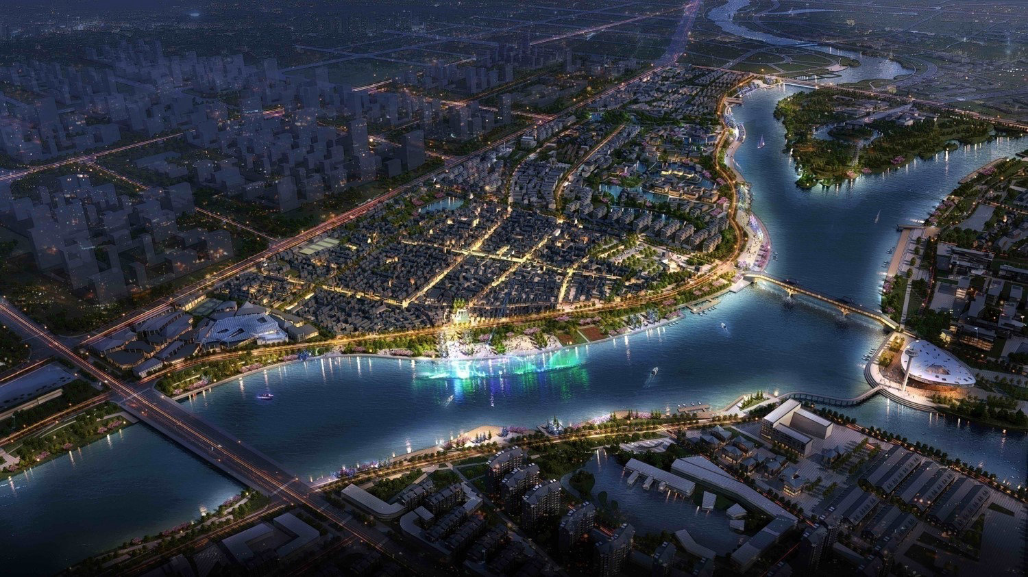 亳州市渦河兩岸地塊風貌保護規劃與景觀設計